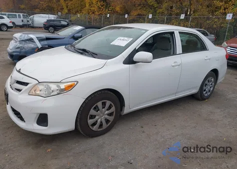 2013 Toyota Corolla L from USA, damaged, VIN 5YFBU4EE6DP109650